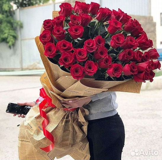 Высокие розы Гигантские розы Доставка цветов