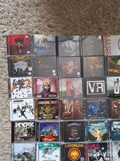 CD диски, Рок, Метал и тд