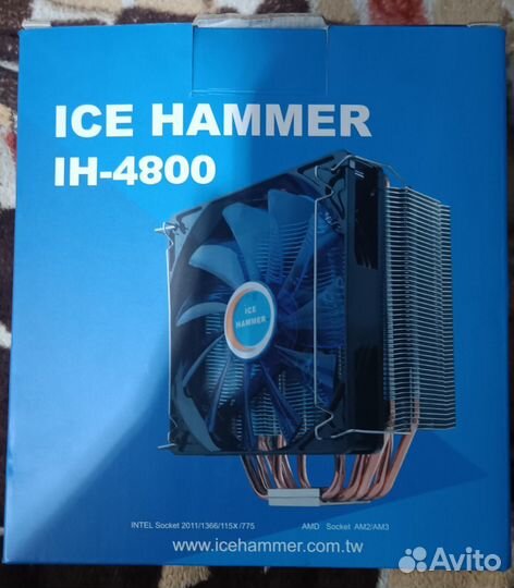Кулер процеccорный Ice Hamer-4800 TDP200