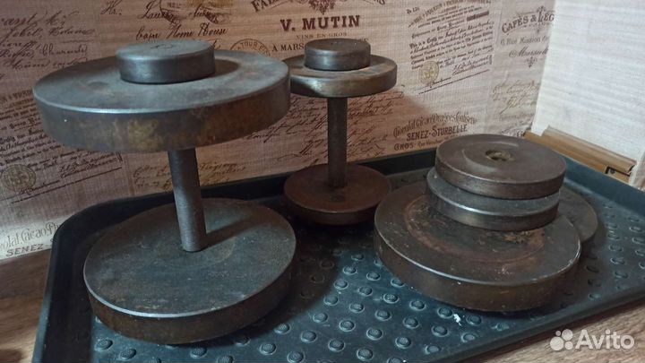 Гантели разборные