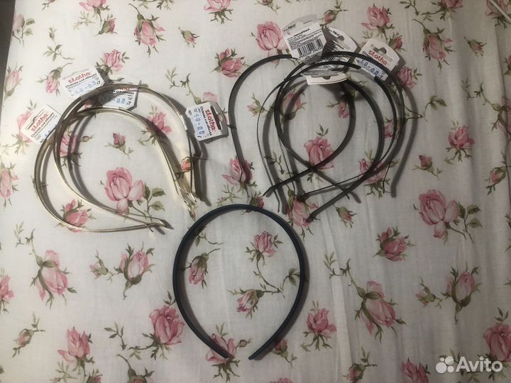 Заготовки для ободков для волос металлические 7 мм