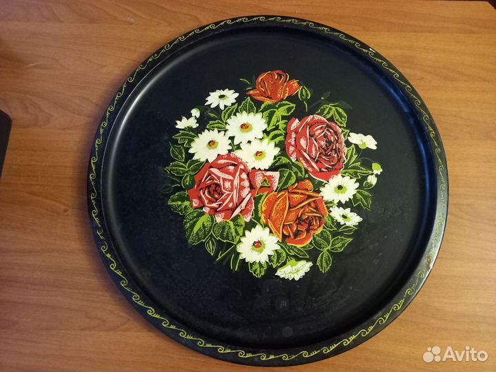 Поднос СССР Жостово советский