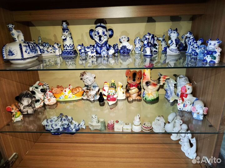 Фарфор, гжель, посуда, статуэтки