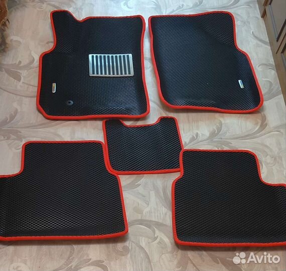 Коврики эва ева eva 3d с бортами на lacetti