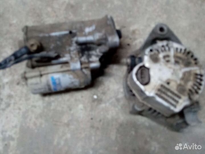 Стартер-генератор toyotaД 4E-FE