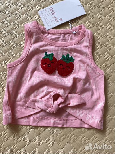 Одежда пакетом на девочку 68 74 новая