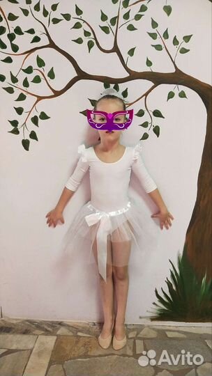 Купальник гимнастический (р. 110-116)