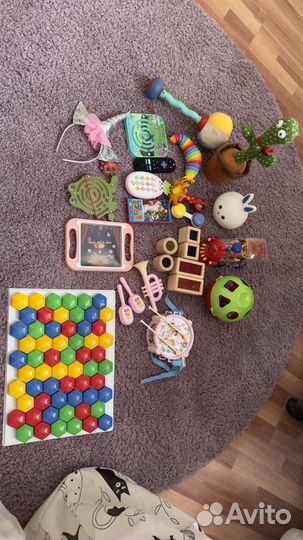 Развивающие игрушки пакетом