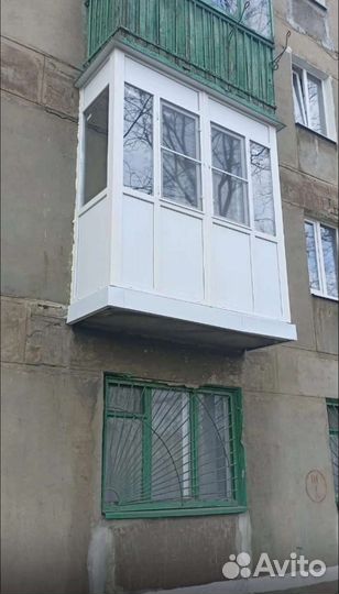 Балкон с установкой