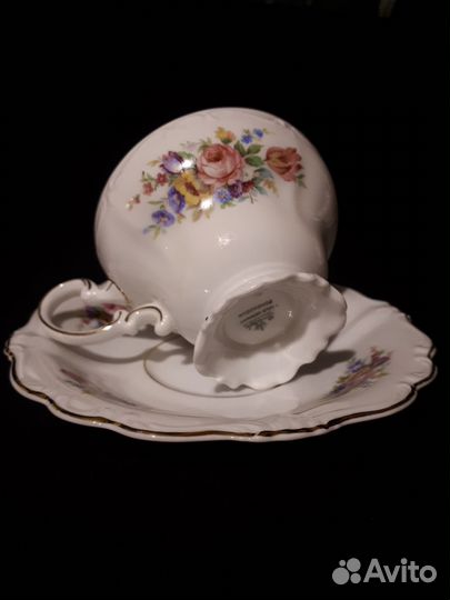 Чашка с блюдцем Rosenthal pompadour