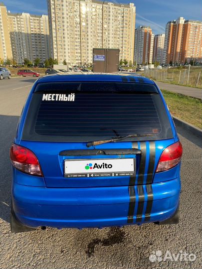 Daewoo Matiz 0.8 МТ, 2011, 263 019 км