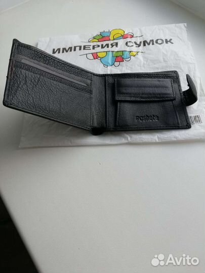 Кошелек мужской кожаный новый