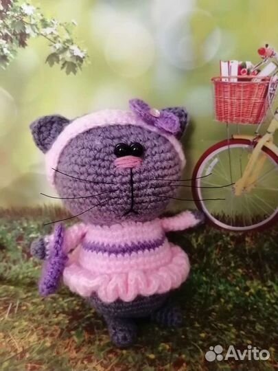 Вязаные игрушки ручной работы