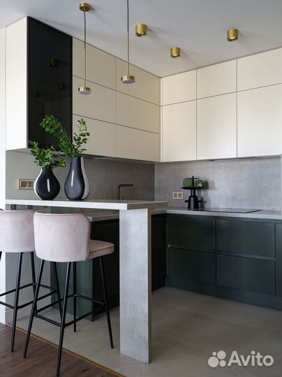 Кухонный гарнитур п образный