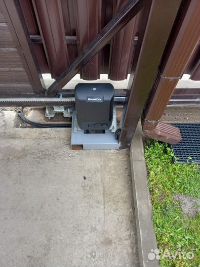 Привод на откатные ворота монтирование до 48 ч