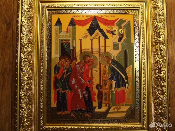 Икона Введение во храм Пресвятой Богородицы