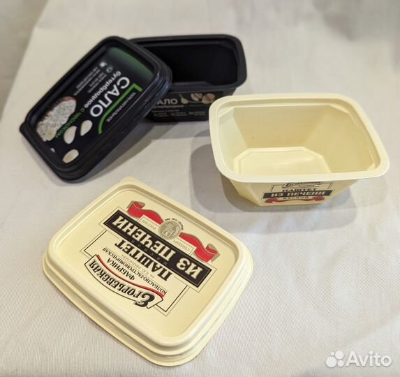 Баночка, лоток с крышкой