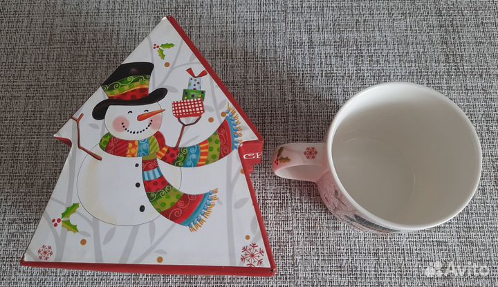 Новогодние подарки: кружка, банка, контейнеры