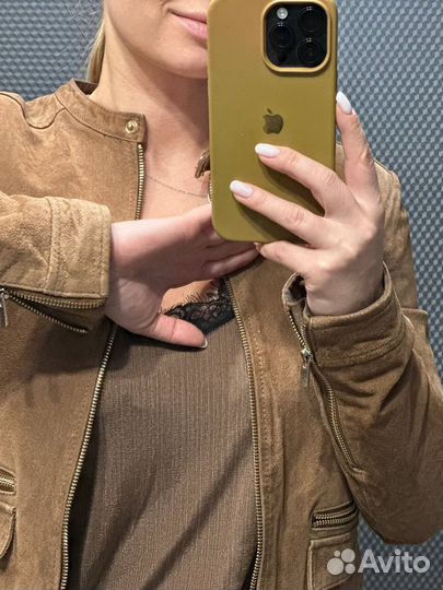 Куртка замшевая натуральная