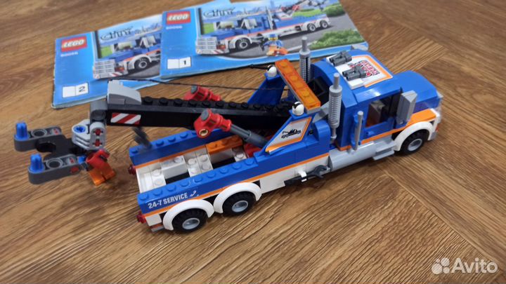 Lego 60056 эвакуатор все детали