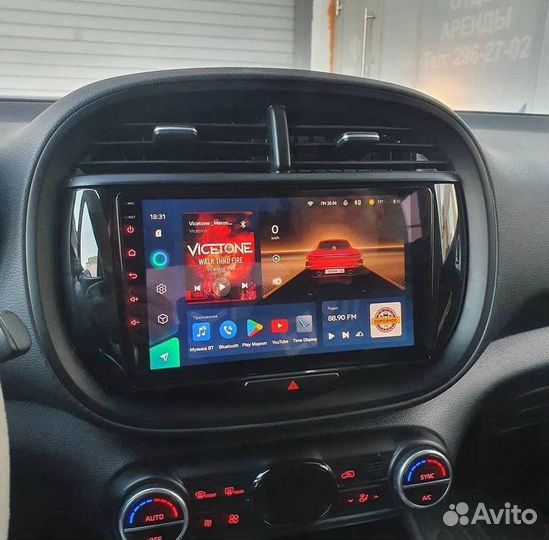 Штатная магнитола Teyes CC2+ 4/32 на Kia Soul