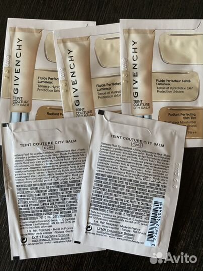 Пробники косметики