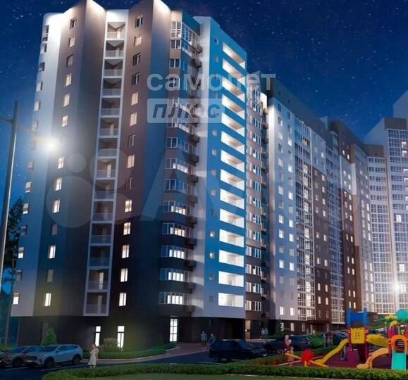 Квартира-студия, 21,6 м², 8/16 эт.