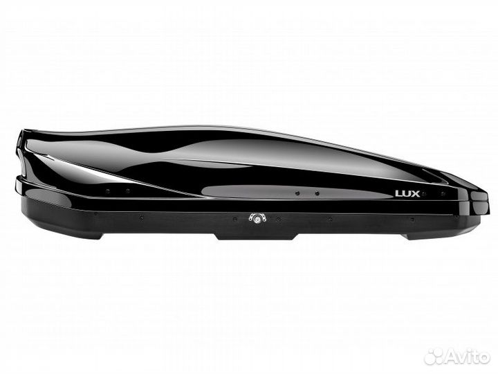 Автобокс на крышу LUX irbis 175 черный глянцевый