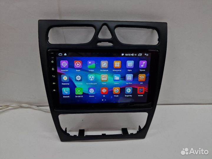 Магнитола Android Mercedes C W203 IPS экран Новая