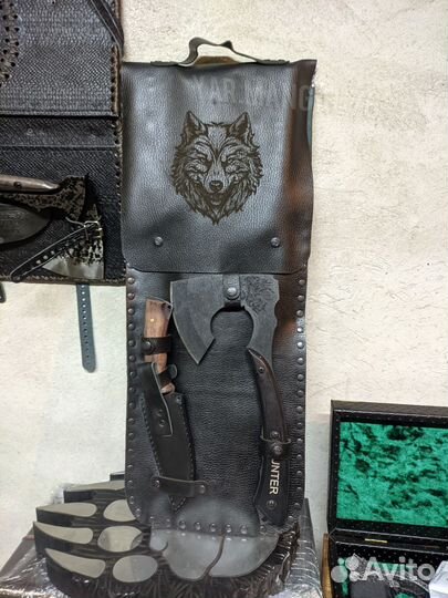 Подарок для мужчины кейсы, сумки с топором и т.д