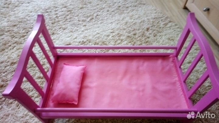 Продается детская деревянная кроватка-качалка для