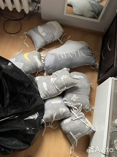 Бортики в детскую кровать