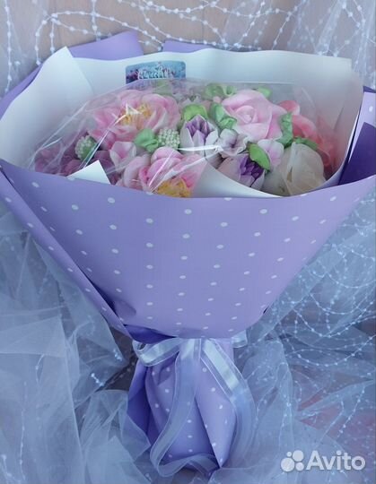 Букет из зефира