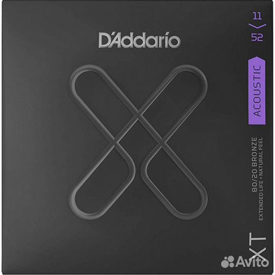 Струны для акустической гитары DAddario xtabr1152