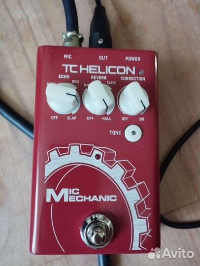 Вокальная напольная Педаль эффектов+ микрофон и