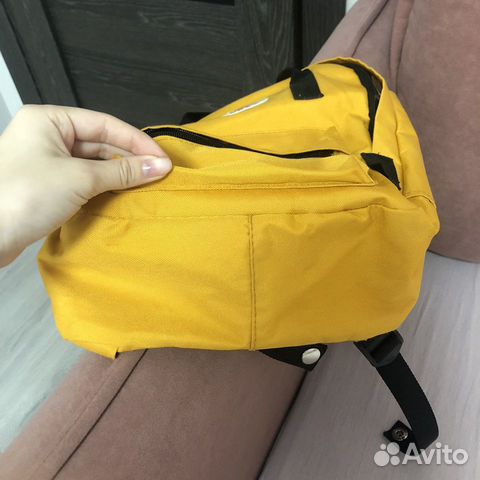 Рюкзак fjallraven kanken желтый