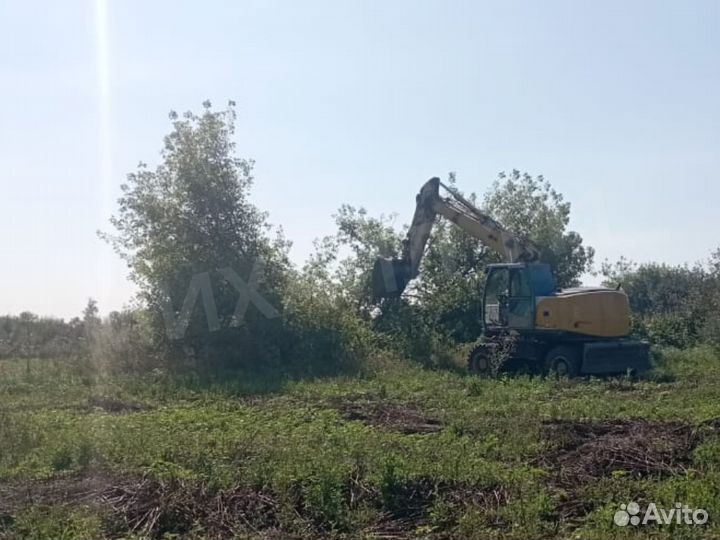 Расчистка участка, демонтаж дома, вывоз мусора