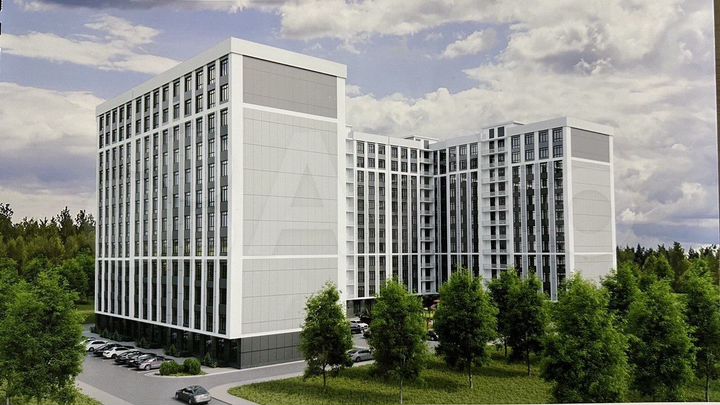 1-к. квартира, 43,5 м², 3/12 эт.