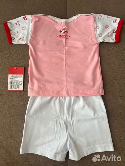 Детская футболка и шорты Спартак