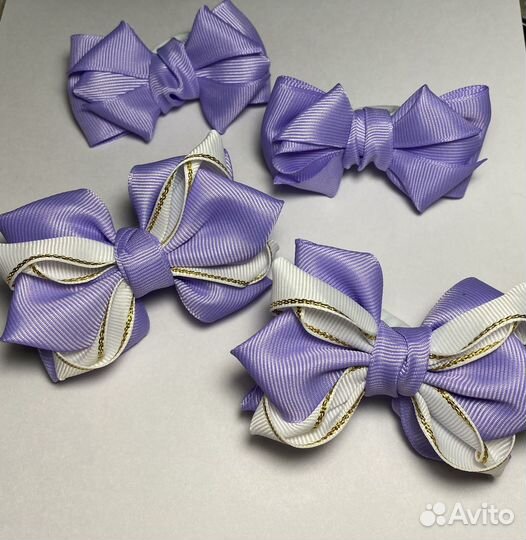 Бантики резинки ручной работы