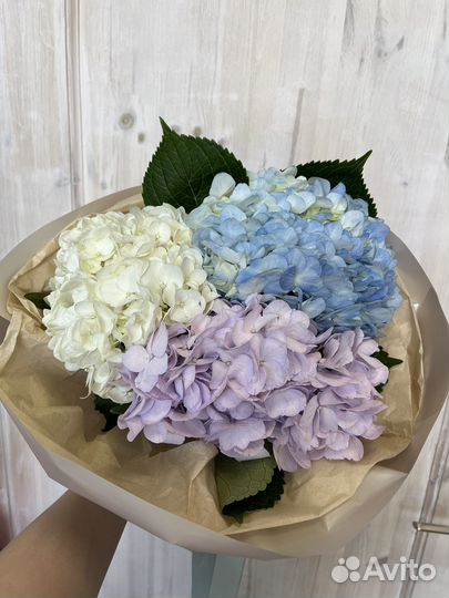 Букет из гортензий