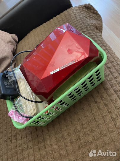 Лампа для маникюра, гель лак