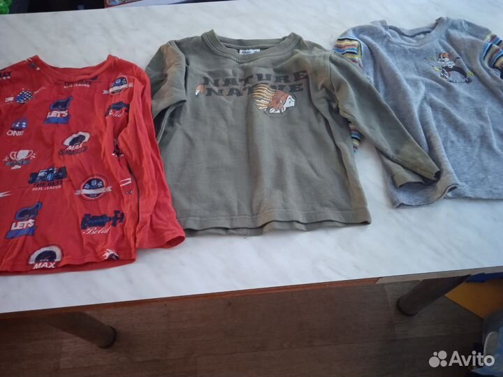 Кофта для мальчика с длинным рукавом