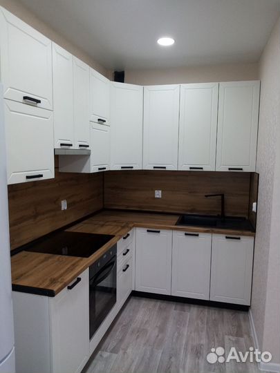 Белая кухня Альфа