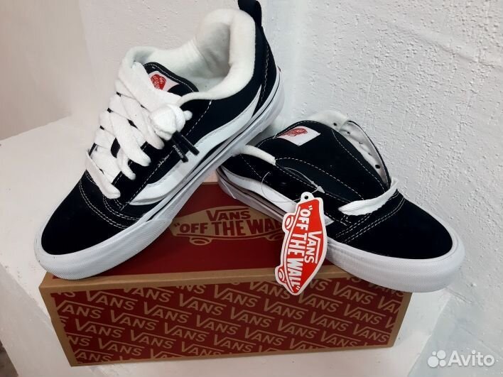 Кроссовки кеды Vans Knu-Skool VR3 кожаные 39р