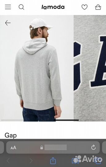 Худи gap мужское