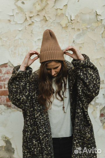 Шапка из натурального итальянского мериноса