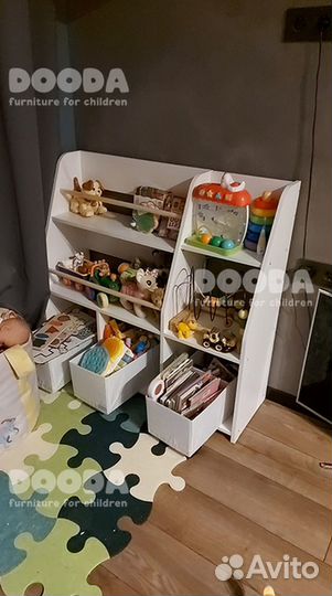 Стеллаж для игрушек Bummi 5 Монтессори