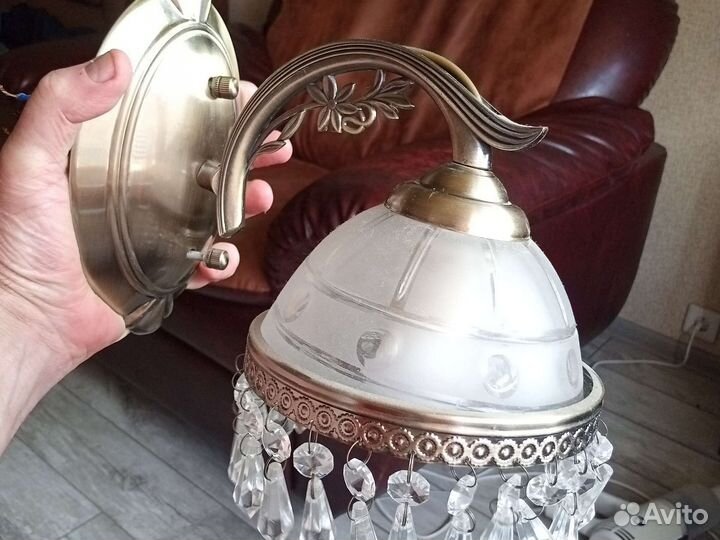 Люстра хрустальная