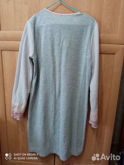 Халат интимиссими, отделка шёлк, кружево